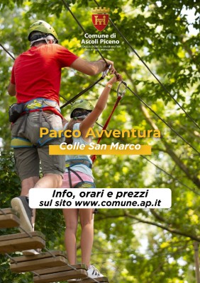 Visit Ascoli_Parco Avventura Colle San Marco_locandina
